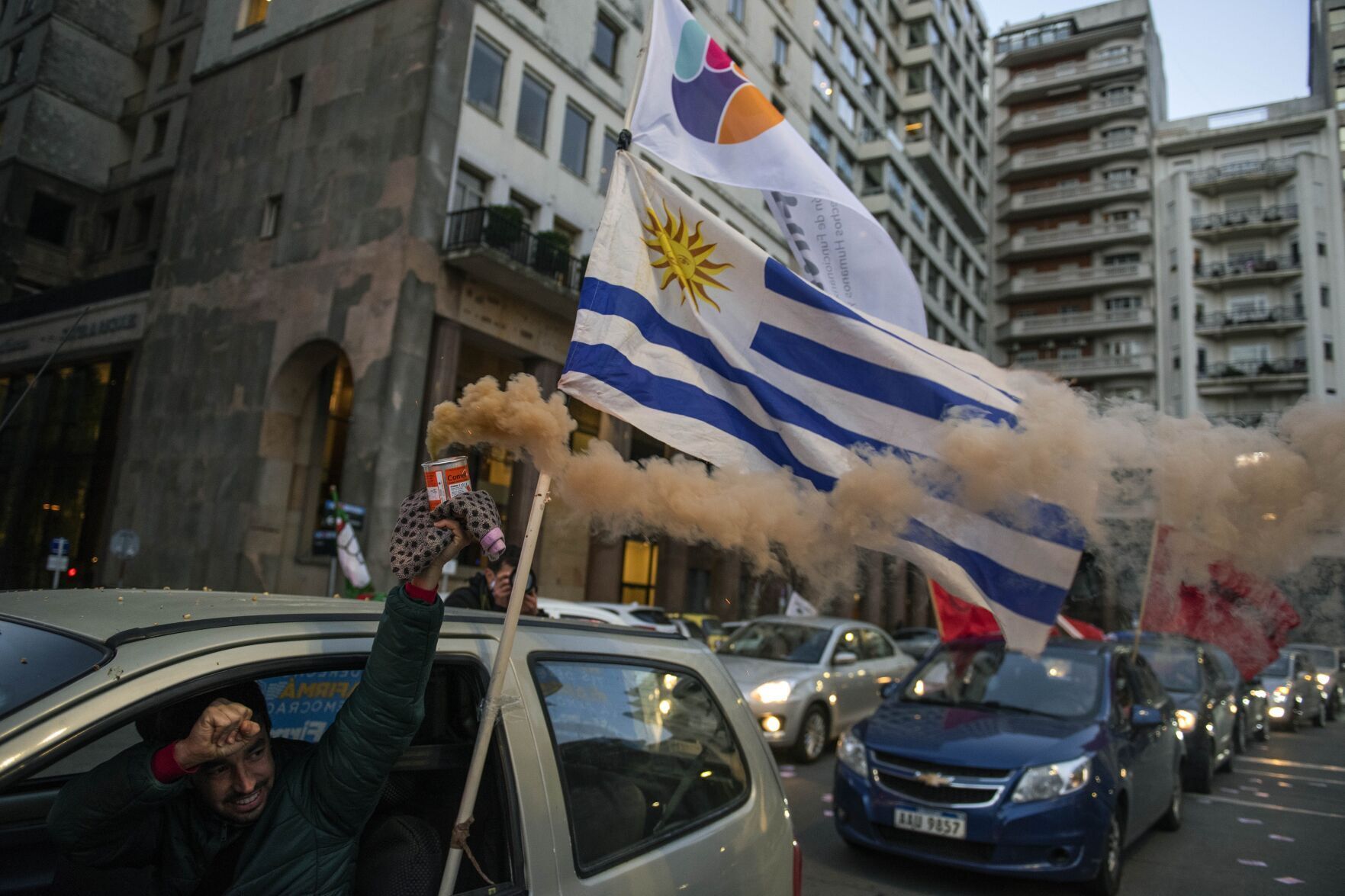APTOPIX Uruguay Strike